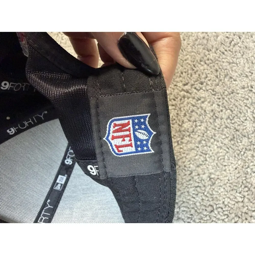New England Patriots Hat Cap Snap Back Mens One Size Black New Era NFL